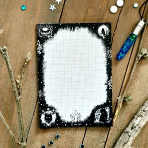 A6 Gothic Notepad - by TinyTami