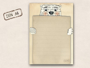 Memopad TikiOno | Bear