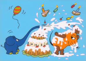 Postcard Sendung mit der Maus | Birthday Fun