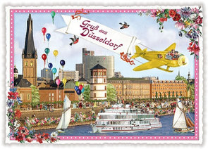 PK 99 Tausendschön Postcard | Düsseldorf