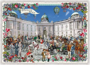 PK 848 Tausendschön Postcard | Wien, Michaelerplatz