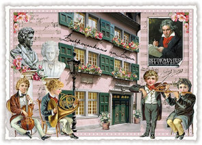 PK 106 Tausendschön Postcard | Bonn - Beethoven-Fest