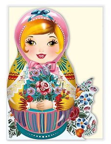 Shaped Folded Card Edition Tausendschoen Specials | Matryoshka