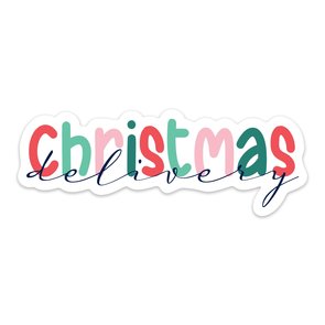 5 x Christmas Delivery Stickers