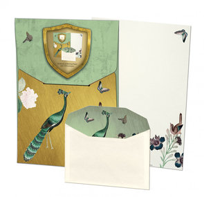 Writing Set | Chinees behang papier, Kasteel Heeswijk