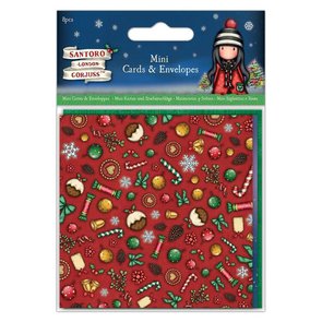 Gorjuss Christmas Mini Cards & Envelopes (GOR 150900)