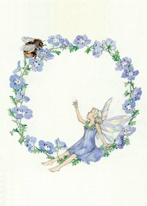 Postcard Molly Brett | Flower Circle