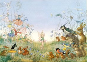 Postcard Molly Brett | The Flower Ballet