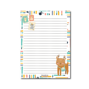 A5 Stationery Notepad - Double Sided