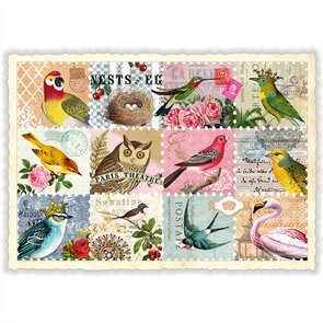 PK 977 Tausendschön Postcard | Bird Stamps