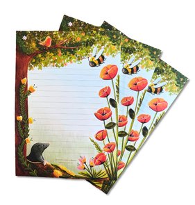 Enjoy Summer A5 Notepad - by Esther Bennink
