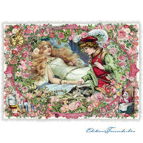 PK 971 Tausendschön Postcard | Sleeping Beauty