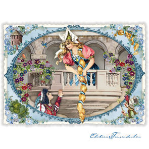 PK 973 Tausendschön Postcard | Rapunzel