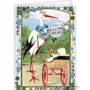 Folded Card Edition Tausendschoen | Welcome Baby