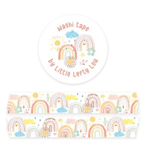 Rainbow Washi Tape - Little Lefty Lou 