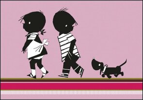 Fiep Westendorp Postcards | Jip en Janneke met Takkie