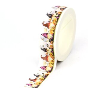Washi Tape | Halloween Gnomes with cute Pumpkins with faces