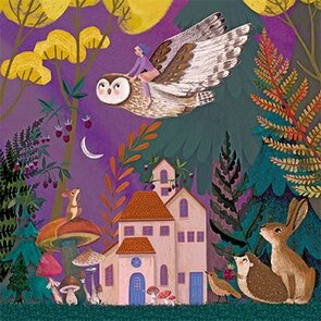 Mila Marquis Postcard | Owl