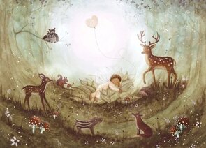 Postcard Bijdehansje | Baby Dream