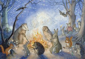 Postcard Molly Brett | Bonfire Night