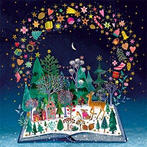 Mila Marquis Postcard Christmas | Christmas Book