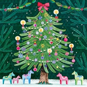 Mila Marquis Postcard Christmas | Christmas Tree