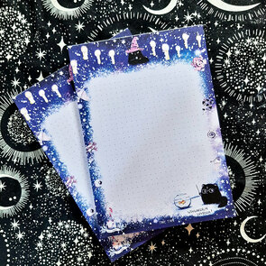 A5 Magic Moo Notepad - by TinyTami
