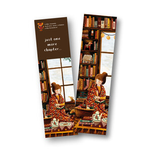 Bookmark knusse kersttijd - by Esther Bennink