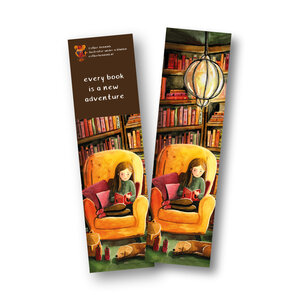 Bookmark boekenliefde - by Esther Bennink