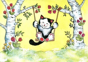 Postcard 270 by Minna Lehväslaiho