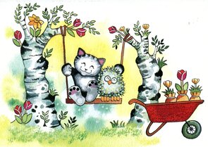 Postcard 269 by Minna Lehväslaiho