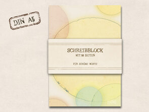 A5 Letter Paper Pad TikiOno | Kreise