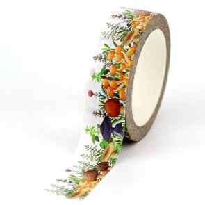 Washi Tape | Forest wild mushroom