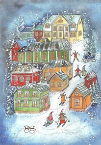 Postcard 134 by Minna Lehväslaiho