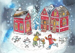 Postcard 149 by Minna Lehväslaiho