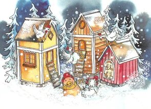 Postcard 148 by Minna Lehväslaiho