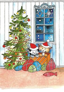 Postcard 137 by Minna Lehväslaiho