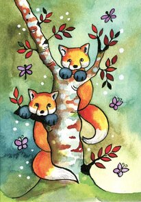 Postcard 257 by Minna Lehväslaiho