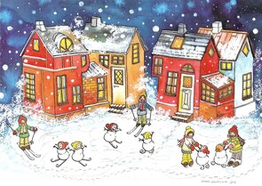 Postcard 150 by Minna Lehväslaiho