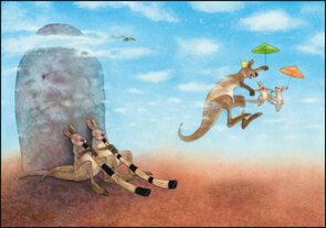 Gallery Cards Postcard | Ingrid & Dieter Schubert - Uit "Opvrolijkvogeltje"