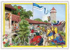 PK 051 Tausendschön Postcard | Rothenburg