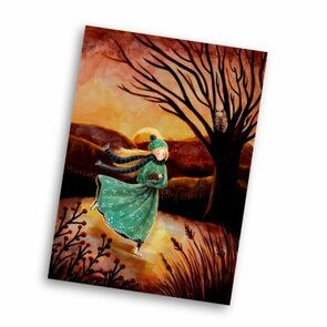 Postcard from Esther Bennink - Ice Skating 