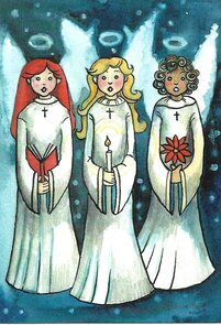 Postcard 040 by Minna Lehväslaiho