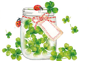 Carola Pabst Folded Card | Lucky Jar