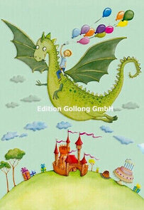 Mila Marquis Folded Card | Birthday Dragon