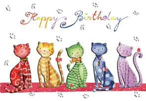 Nina Chen Folded Card | Happy Birthday