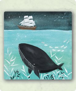 Organic Postcard with Envelope | Maartje & Tina