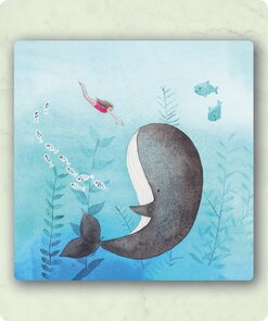 Organic Postcard with Envelope | Maartje & Tina