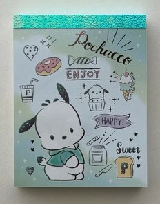Sanrio Mini Memo Pad | Pochacco