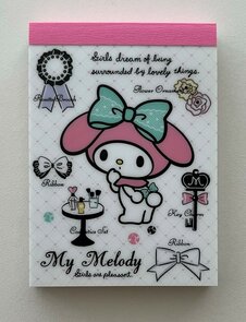 Sanrio Mini Memo Pad | My Melody